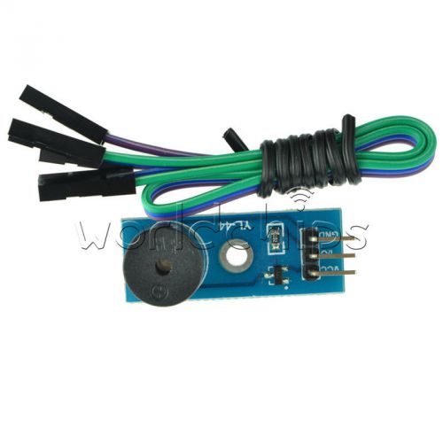 3.3-5v passive buzzer alarm module sensor beep for arduino smart car+cable for sale
