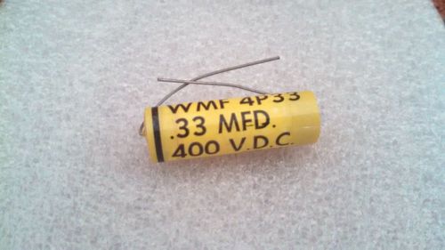Cde wmf 4p33 .33 mfd 400vdc capacitor for sale