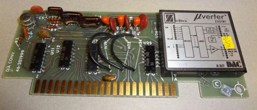 Vintage Zeltex 8 Bit DAC D/A converter board GE Z50181 Uverter