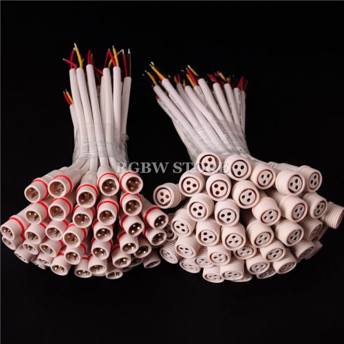 100 sets 3pin 20agw cable ip67 waterproof led connector ws2812b ws2811 led strip for sale