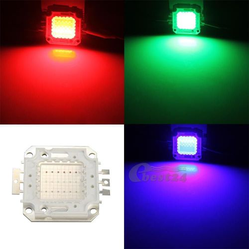 High power 20w rgb led light bulb lamp bead chip red green blue for sale