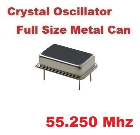 55.250Mhz 55.250 Mhz CRYSTAL OSCILLATOR FULL CAN ( Qty 10 ) *** NEW ***