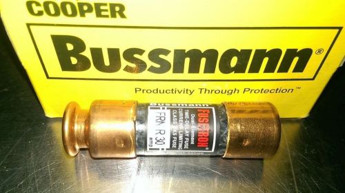 Lot of 10 ( 1 Box ) New Cooper Bussman Fusetron FRN-R-30 Fuse Class RKS