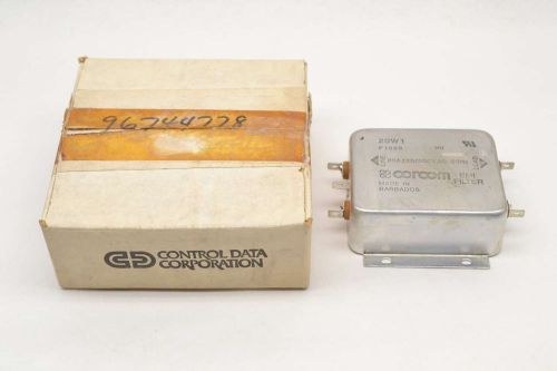 New corcom 20w1 f1899 emi 120/250v-ac 20a amp line filter b479029 for sale