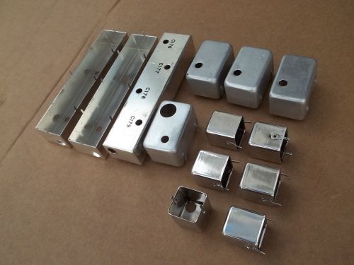 Rf metal cover shield for pcb , lot of 13 parts for sale