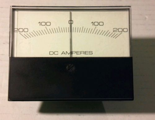 Modutec Panel Meter 200-0-200 DC Amperes ES=50 MV