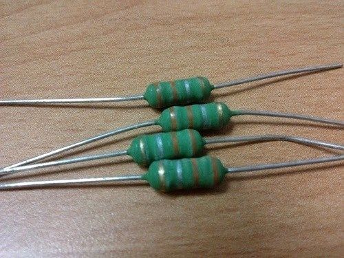 20PCS x 0.33 Ohm 0R33 2W KNP 5% WIRE WOUND RESISTORS,FLAMEPROOF,RESIN PAINT