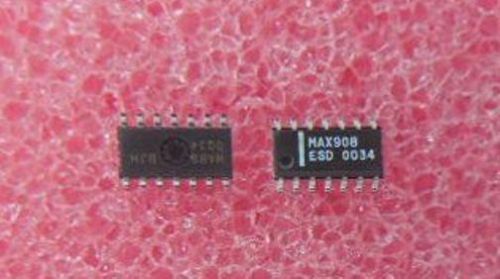 MAXIM MAX908ESD Quad High-Speed Low Power TTL Comparator, SO-14, Qty.5