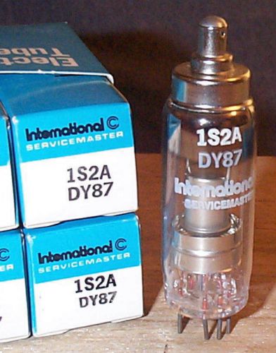 AWESOME NOS 50 International Servicemaster Tubes 1S2A DY87 in boxes in sleeves