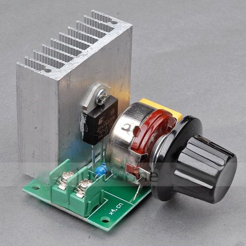 220V AC 3800W SCR Voltage Regulator Dimming Dimmers Speed Controller Thermostat