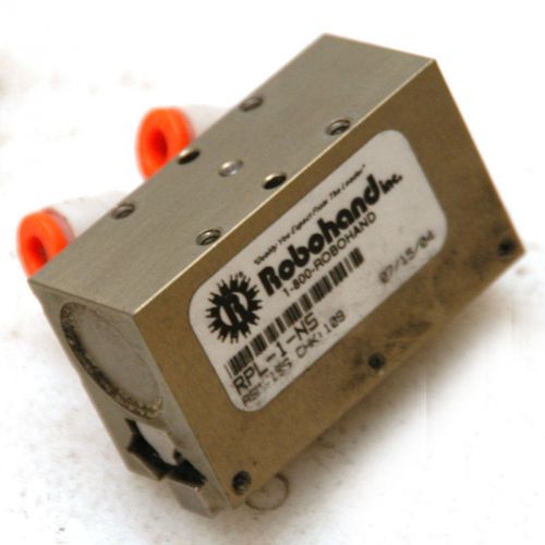 Robohand rpl-1-ns parallel gripper 2-jaw low profile for sale