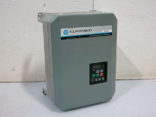 Allen bradley 133-cab adjustable frequency ac drive, 7.5 kva for sale