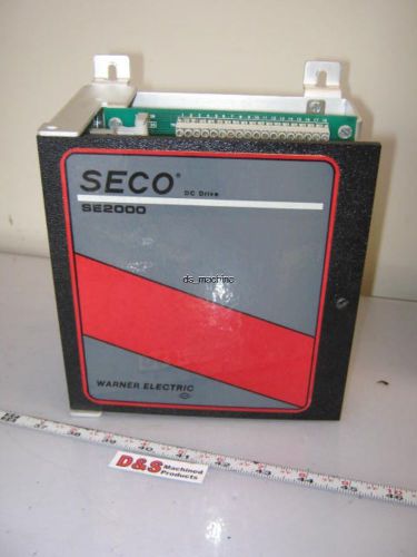 Seco se2202 dc motor controller 120/240vac 14a to 90/180vdc 2hp 10a for sale