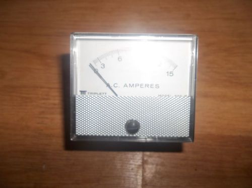 Triplett 230-G Meter Range 0-15 AC Amperes