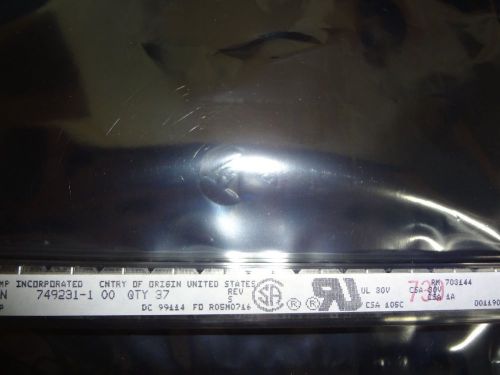 Conn Shielded Mini Circular DIN F 6 POS Solder RA Thru-Hole 6 Term AMP #749231-1