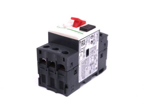 Schneider electric tesys gv2me06 1-1.6a 3-pole motor circuit breaker/starter for sale