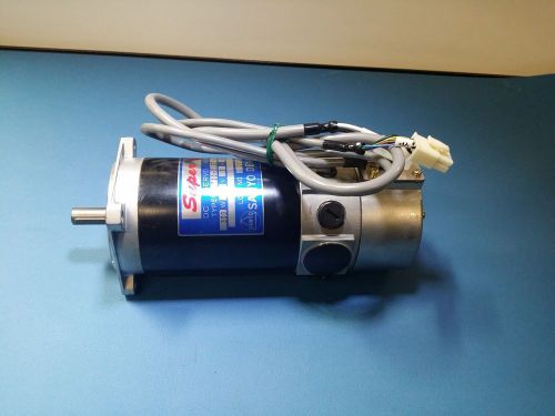 SANYO DENKI DC servo motor, U730-012E18 with E681000C30 Optical Shaft Encoder
