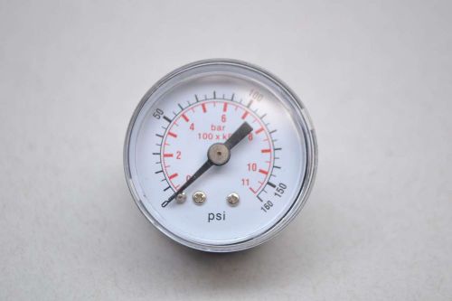 0-160psi 1-1/2 in face 1/4 in npt pressure gauge d428458 for sale