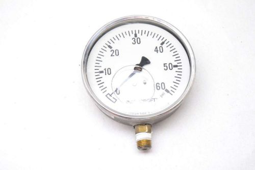 Ashcroft liquid filled 0-60psi 1/4 in npt pressure gauge d424915 for sale