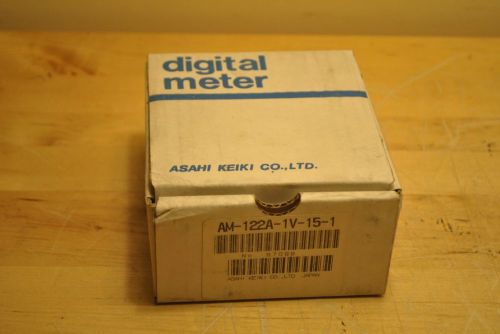Asahi Keki Co. AM-122A-1V-15-1 Digital Meter Used