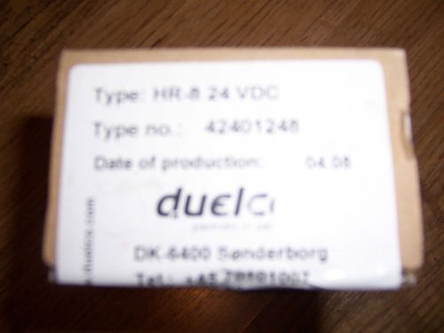 DUELCO  Relay    HR-8   24VDC