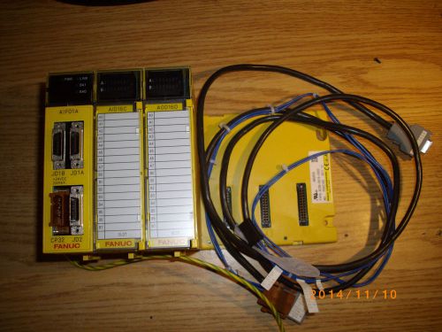 Fanuc Model A I/O 5-slot rack with I/O modules