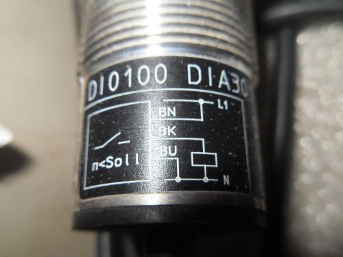 (rr13-2) 1 new ifm di0100 dia3010-zrow proximity switch for sale
