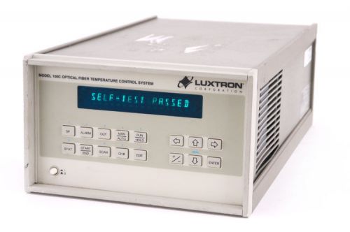 Luxtron 100C Optical AccuFiber Temperature Control System Digital M-100