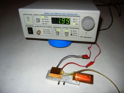 Newport 350 temperature controller laser diode ±5 amp te current, tested working for sale