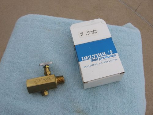 Deltrol  fmf25bk flow control valve 3/8 female/male for sale