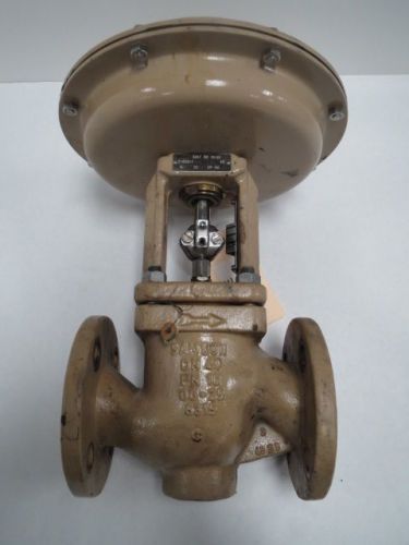 Samson 3241-00-30-25 iron pneumatic flanged 1-1/2in control valve b203562 for sale