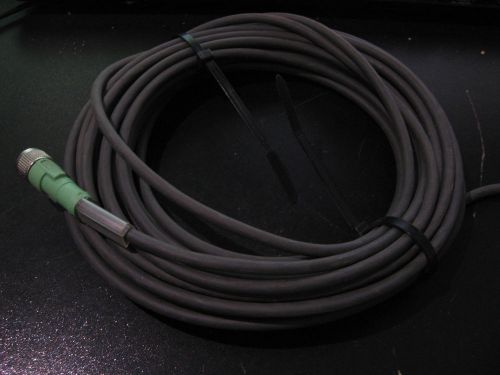 Sick cable for optical devices 5 pin connector apprx 25 feet long used for sale