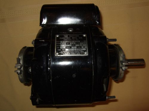 Dayton electric motor ks60mm-1139 1/4 hp 1725 rpm 115 volt type ks working test for sale