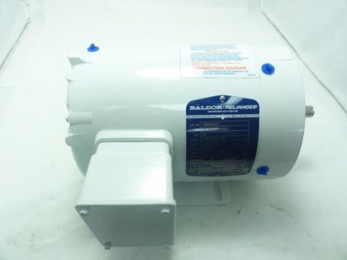 140141 New-No Box, Baldor CWDM3537 Washdown Motor 0.5HP, 3450RPM, 208-230/460V