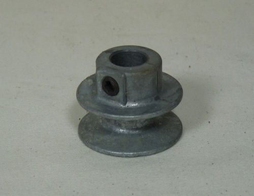 Chicago die casting- pulley- v-belt- 1 1/2 inch- 1/2 inch bore- a belt- new for sale