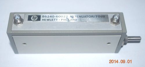 HP 86240-60022 Attenuator/70dB (SOLD AS IS)