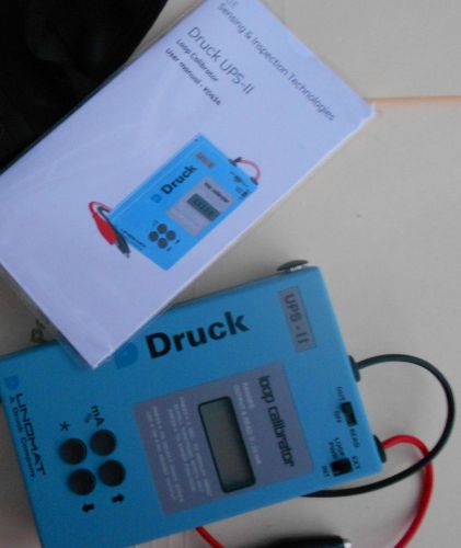 Druck ups ii 4-20 ma smart loop calibrator for sale
