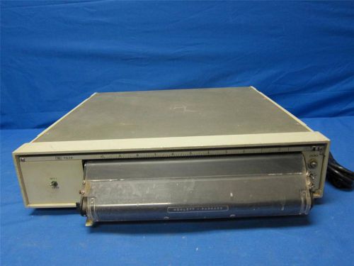 HP Hewlett Packard 7123A Portable Chart Recorder w/ Manual