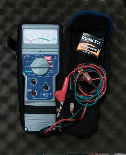 Tempo sidekick t&amp;n twisted pair stress / leakage telephone test set for sale