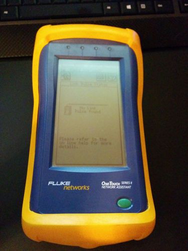 Fluke networks One Touch Series II Network Assistant with Rugged Cover
