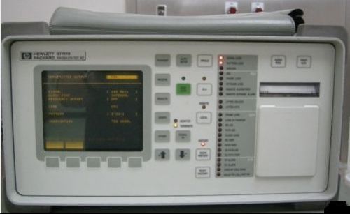 Hp/agilent 37717b communications performance analyzer (opt. 1a8 a1n us1 uh1 uh4) for sale