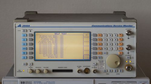 IFR Aeroflex Marconi 2945A/02/03/05/11 Communications Service Monitor 1GHz