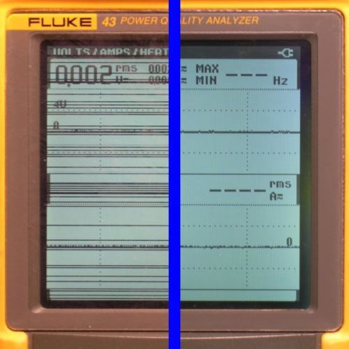 Repair for fluke 43, 43b power analyzer lcd display for sale