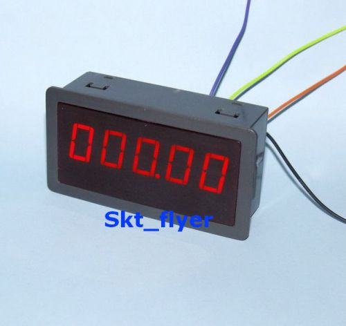 0.56&#034; DIGITAL Red LED Frequency and Tachometer Rotate Speed Meter DC9-12V 100KHZ