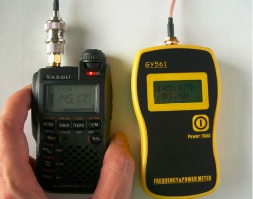 Frequency Counter RF Power Meter for Walkie Talkie Car Radio (C)