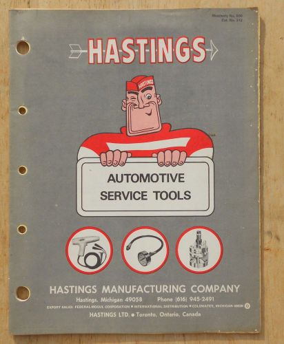 Hastings Automotive Service Tools Manual