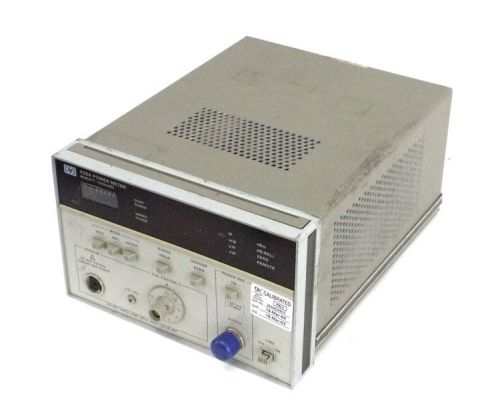 Hp/agilent 436a digital rf/microwave power meter 10khz-26.5ghz +opt-022 parts #2 for sale
