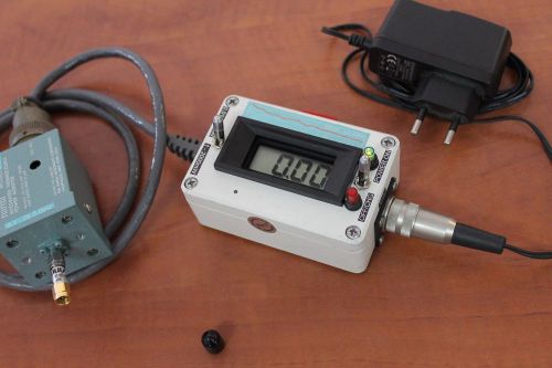 Narda ? 0.1-26.5ghz 0-2w thermocouple rms rf power meter monitor + 20db attenua for sale