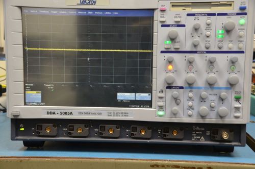 Lecroy dda-5005a xxl 5ghz 4-channel digital oscilloscope 20gs/s 100mpt for sale