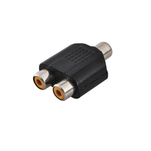 RCA audio adapter RCA Jack Female to 2x RCA Jack/Jack female Adapter Connector